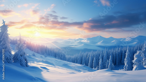Untouched winter landscape © Johnu
