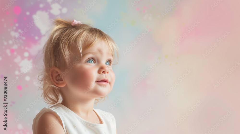 Portrait of a little child