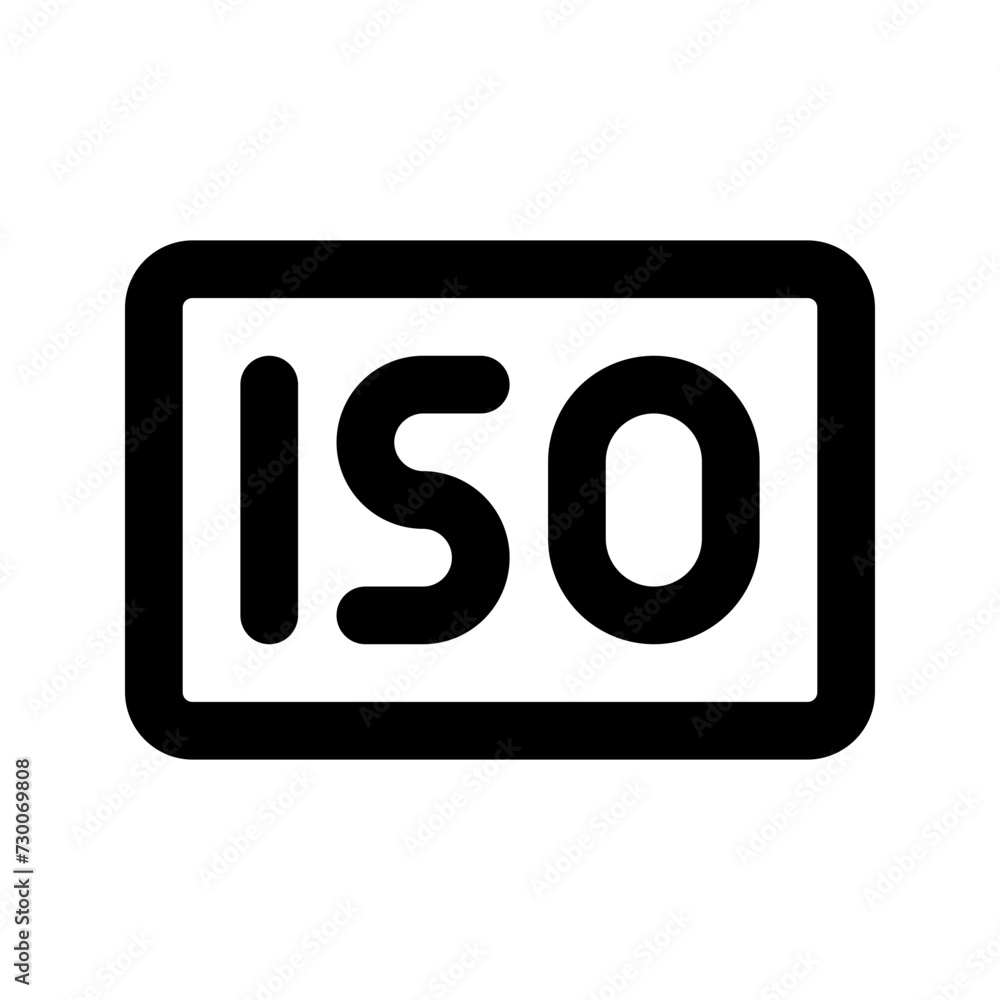 iso line icon iso line icon