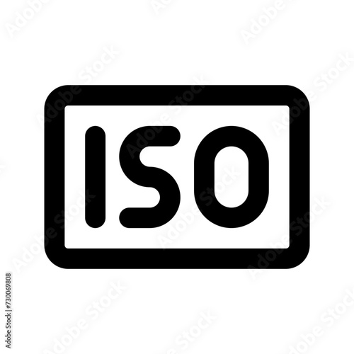 iso line icon