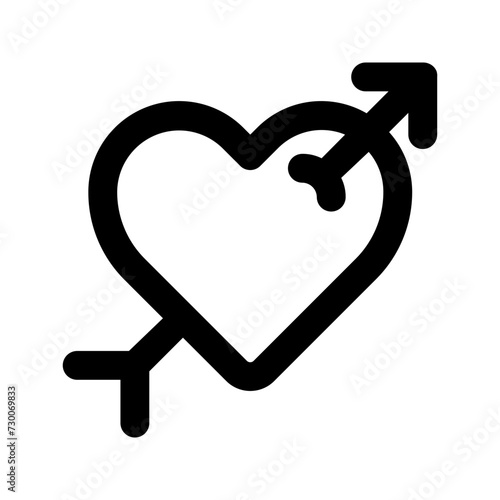 loving line icon
