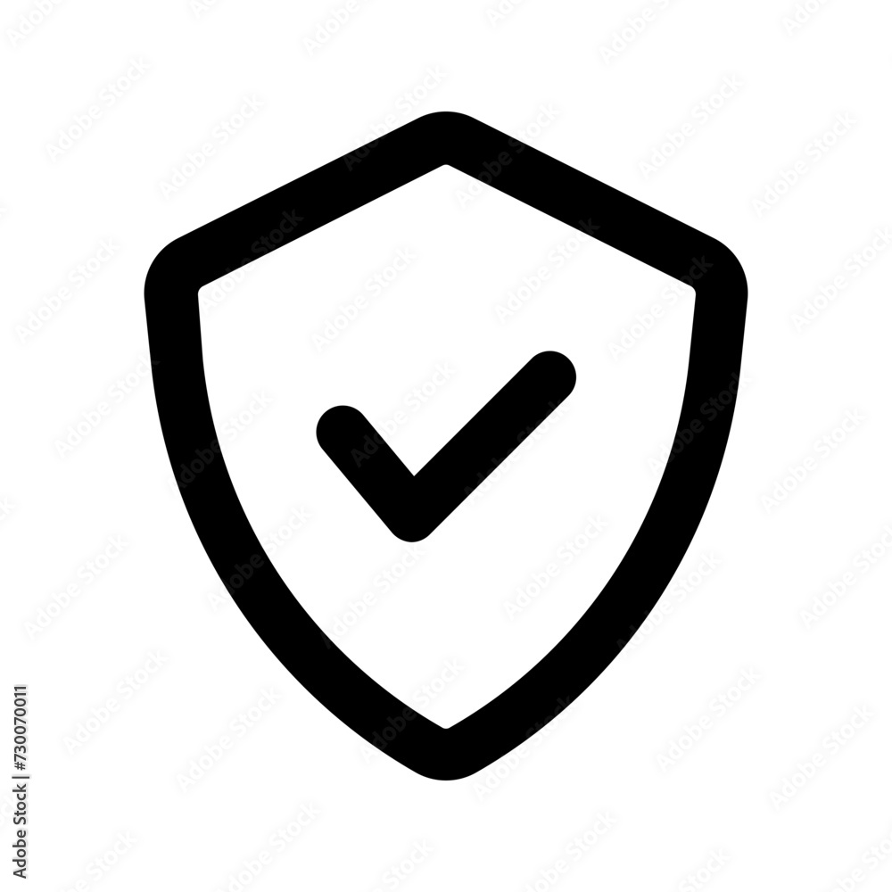 shield line icon shield line icon