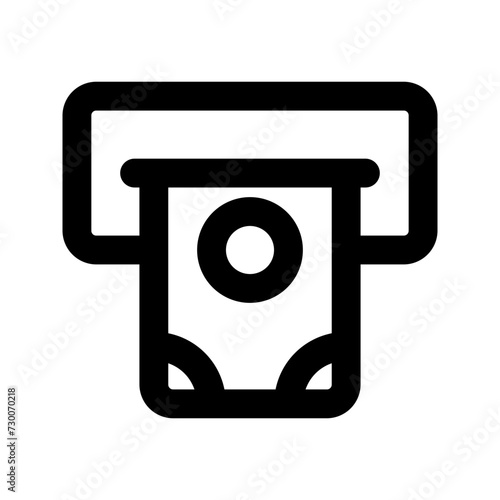 withdraw line icon