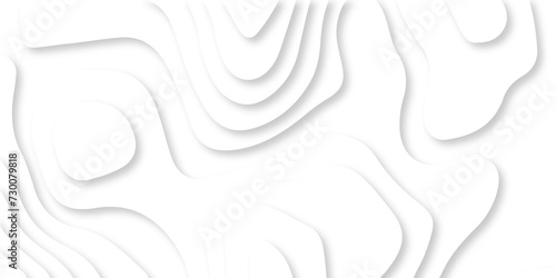 Gray and white wave Seamless abstract white papercut background 3d realistic design use for ads banner and advertising print design vector. 3d topography relief. Vector topographic illustration.