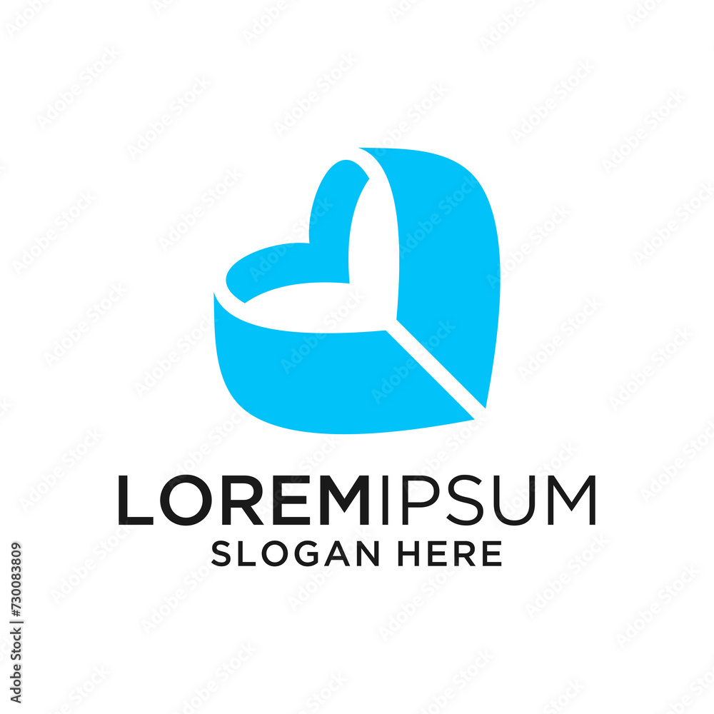 love logo design graphic template