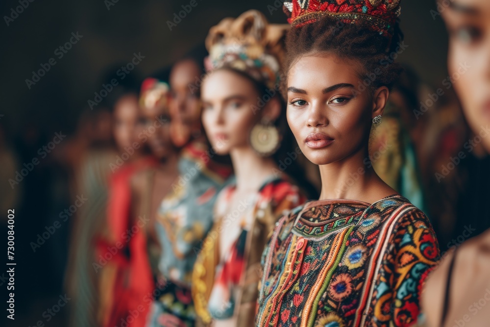 Celebrating Ethnic Diversity On The Fashion Runway: Multicultural Fashion Show Celebrating Ethnic Diversity On The Fashion Runway: Multicultural Fashion Show