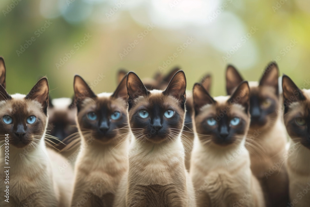 The Siamese Cat Clan