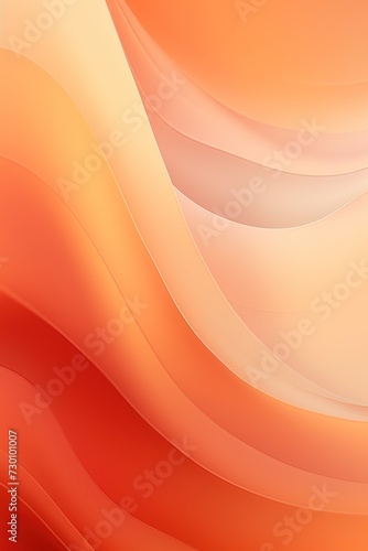 darkorange gradient soft pastel silk wavy elegant luxury flat lay pattern vector illustration