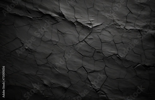 old cracked wall texture, black and white abstract background photo