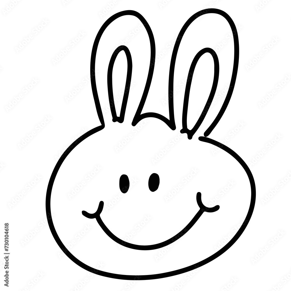 Hand drawn rabbit outline for colouring book, animal stickers, black and white, pet, vet, logo, icon, clip arts, tattoo, decorations, shirt print, card, social media, ad, summer, spring, picnic, bunny Hand drawn rabbit outline for colouring book, animal stickers, black and white, pet, vet, logo, icon, clip arts, tattoo, decorations, shirt print, card, social media, ad, summer, spring, picnic, bunny