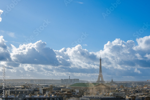 view from Eiffel tower