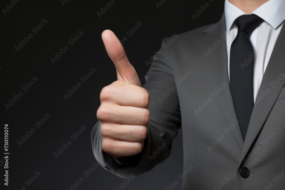 Business Agreements Made Easy! Caucasian Hand Showing Ok Sign, Expressing Concept Business Agreements Made Easy! Caucasian Hand Showing Ok Sign, Expressing Concept