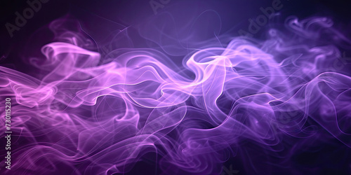 purple smoke on dark purple background  banner desihn