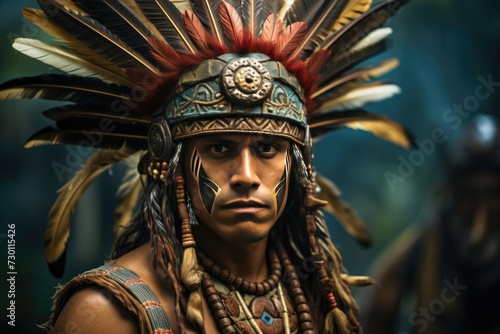 potrait of the tribes man