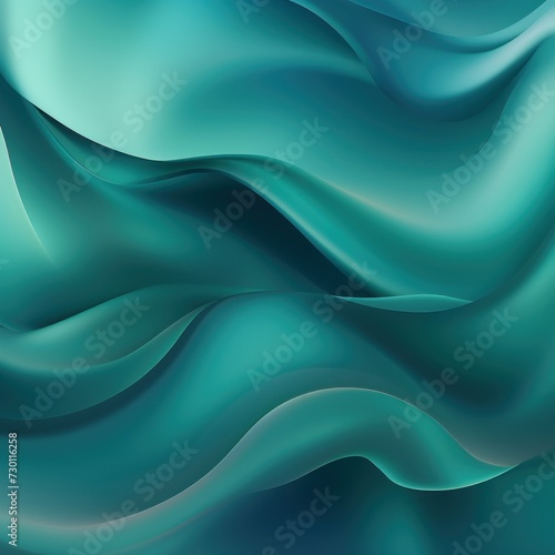 darkturquoise gradient soft pastel silk wavy elegant luxury flat lay pattern vector illustration