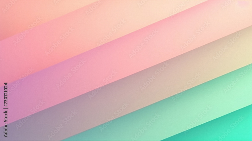 Abstract background with diagonal stripes in pastel pink and blue colors.