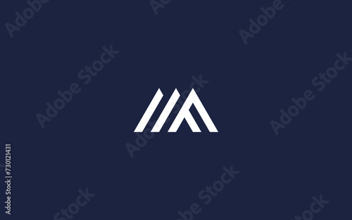 letters mf or fm logo icon design vector design template inspiration