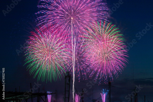 大洗の花火