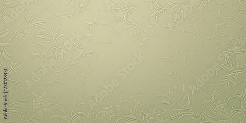 khaki soft pastel gradient modern background with a thin barely noticeable floral ornament