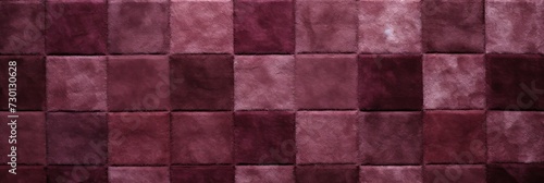 Burgundy square checkered carpet texture