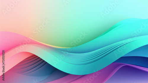Abstract colorful background with wavy lines. for your design.