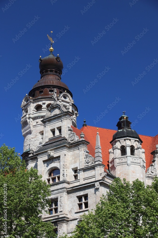 Leipzig Rathaus in Germany
