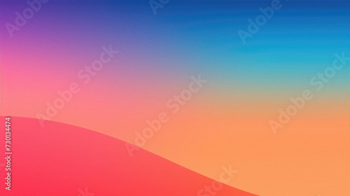 Abstract background with smooth lines in pink, blue and purple colors.