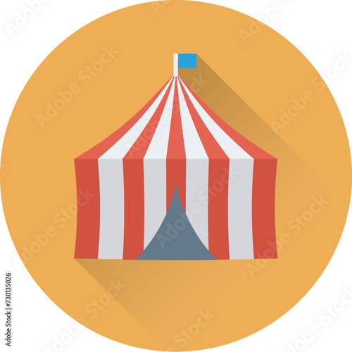 Camping Vector Icon 