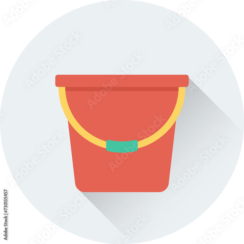 Sand Pail Vector Icon