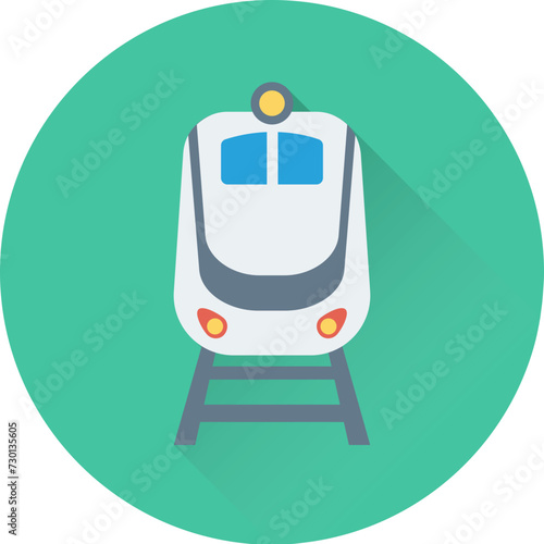 Tram Vector Icon