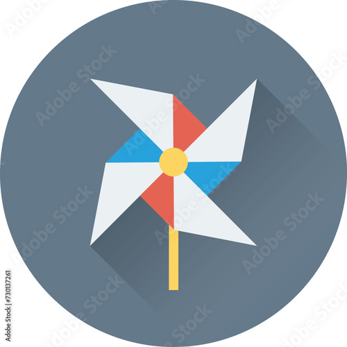 Wind Fan Vector Icon