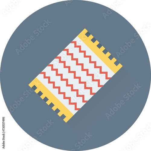 Handkerchief Vector Icon 