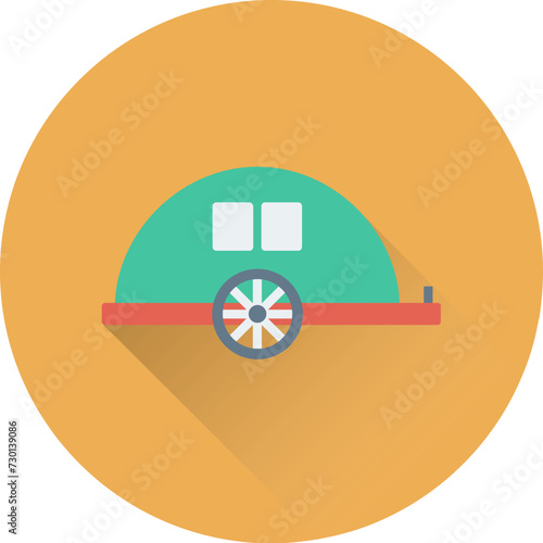 Caravan Vector Icon