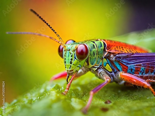 Grasshopper: High Definition Macro Photography © Aleksandr