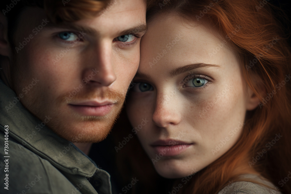 AI generated picture photo of adorable beautiful sweet couple hugging and sharing gentle feelings AI generated picture photo of adorable beautiful sweet couple hugging and sharing gentle feelings