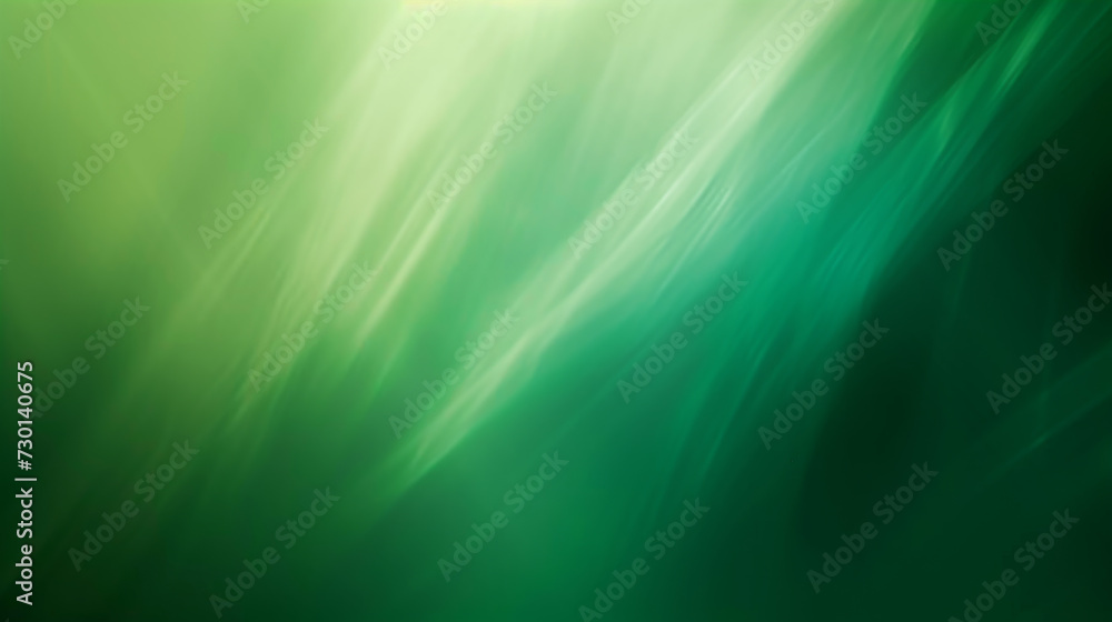 Green gradient background, Abstract blur wallpaper
