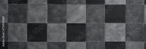 Charcoal square checkered carpet texture