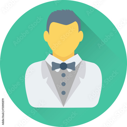 Groom Vector Icon