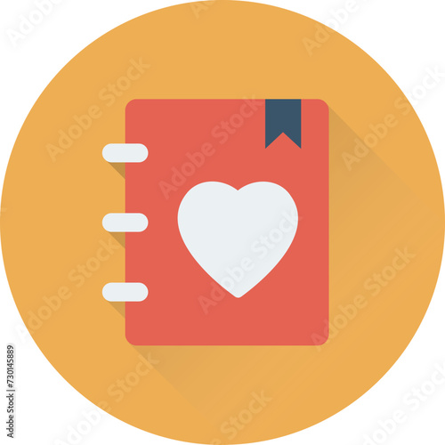 Notebook Vector Icon