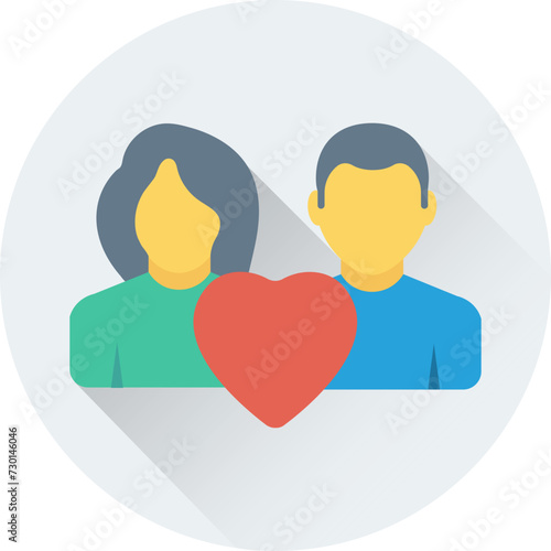 Couple Vector Icon 