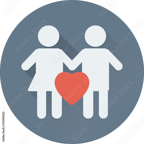 Couple Vector Icon 