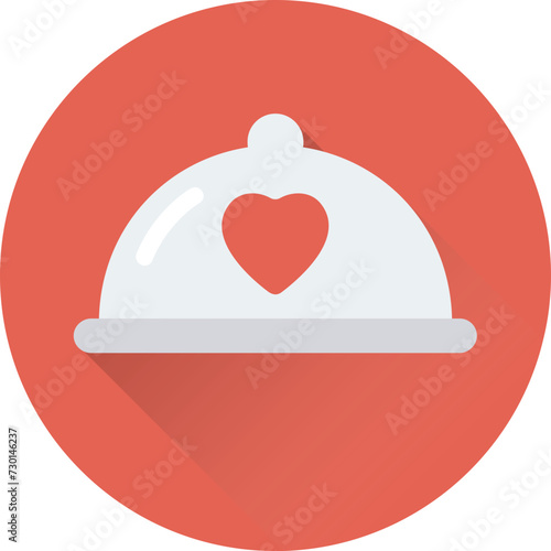 Platter Vector Icon