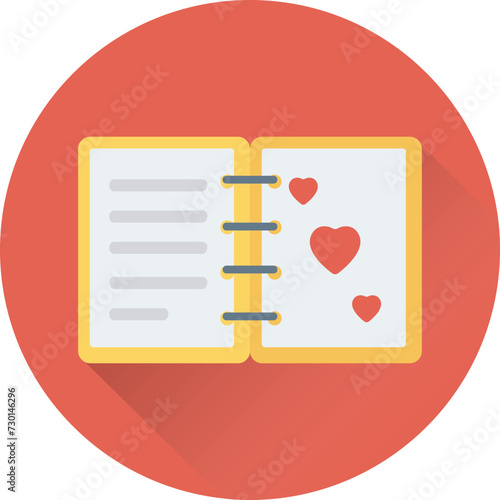 Notebook Vector Icon