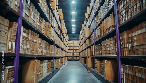 Document Management for Government Agencies,  the importance of document management for government agencies with an image portraying secure document archives and transparent record-keeping practices, photo