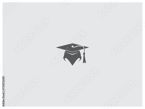 premium education logo design vector, vector and illustration,