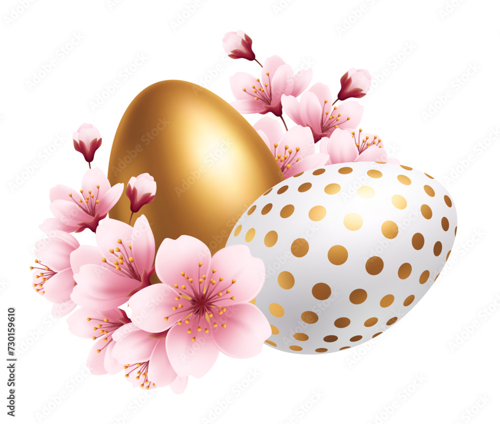 Easter Egg Cherry Blossom Flower