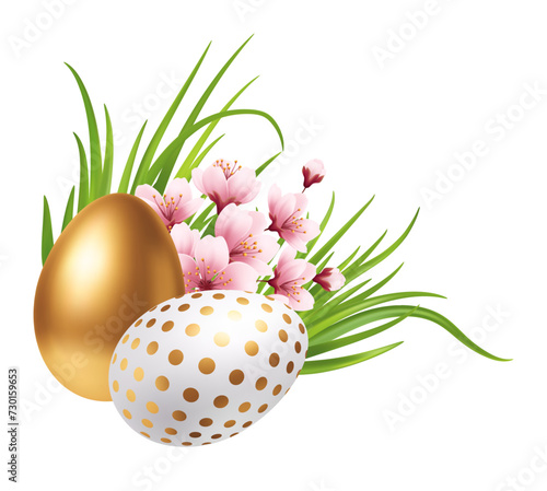 Easter Egg Cherry Blossom Flower