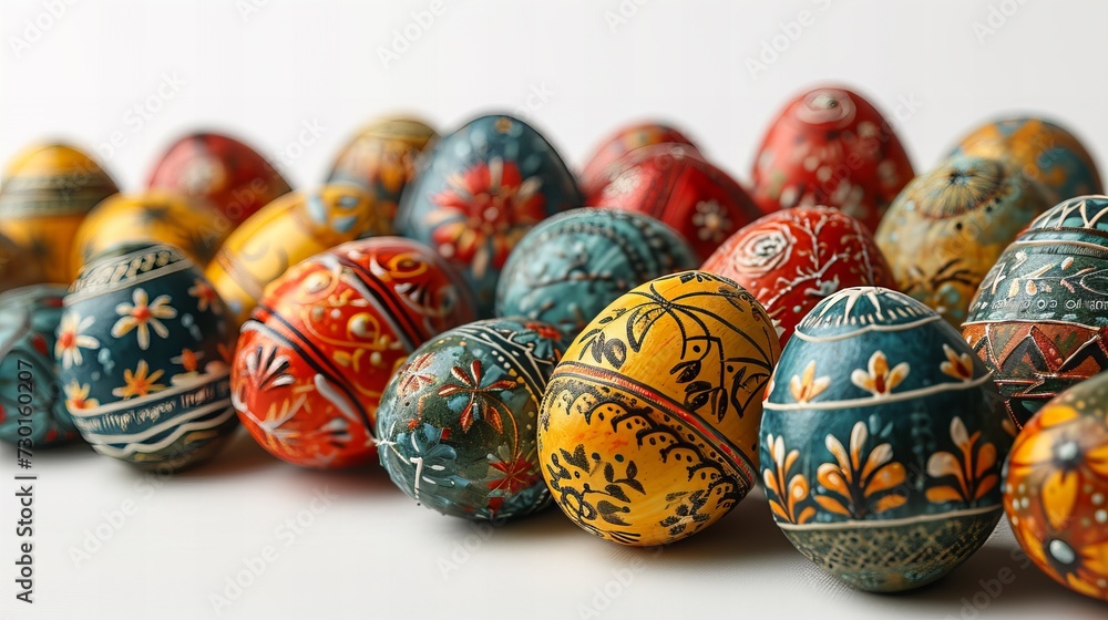 easter eggs in grass easter eggs in grass