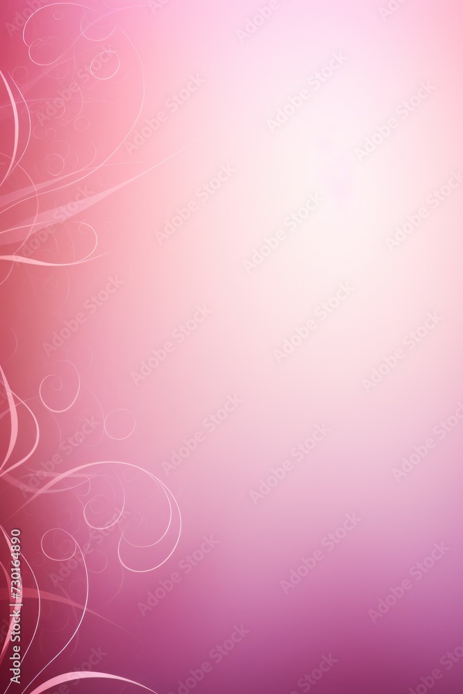 mediumvioletred soft pastel gradient modern background with a thin barely noticeable floral