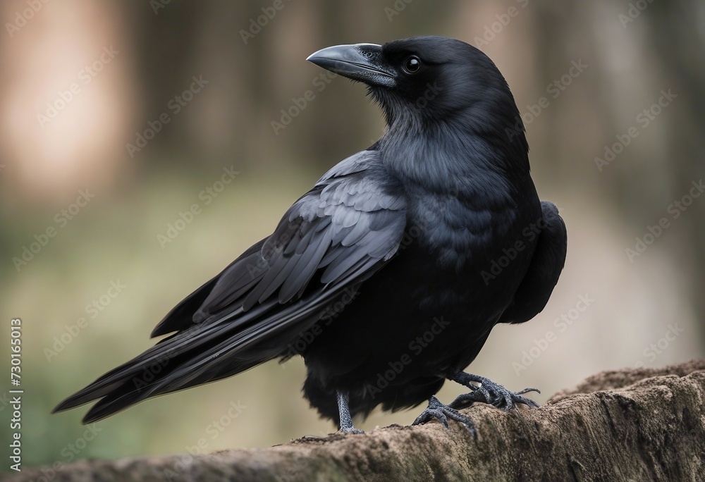 Carrion Crow Corvus corone isolated on a white Carrion Crow Corvus corone isolated on a white